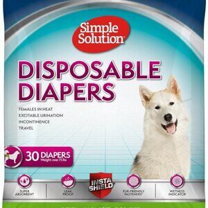 Simple Solution Dog Diapers